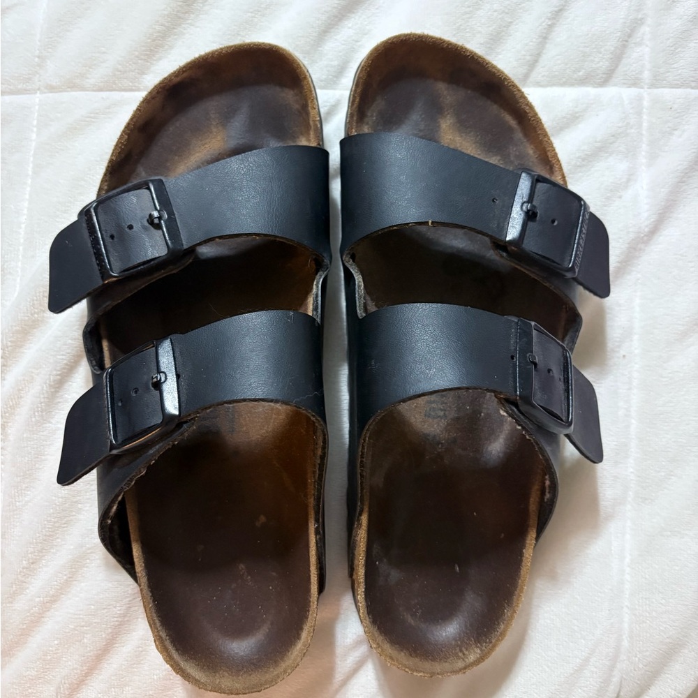 Birkenstock Black leather Sandals